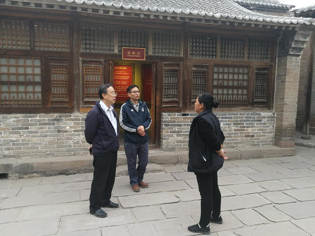 中科院王英杰研究員帶領團隊到山西臨縣進行考察